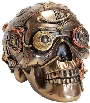 BEDSTE JULEGAVE TIL HAM. Unik Veronese figur af Kranium Steampunk