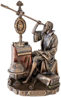 Galileo Galilei Figur. Forvandl dit hjem til et univers af opdagelser