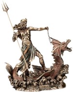 POSEIDON. Figur som gave til manden som har alt og gave til hjem